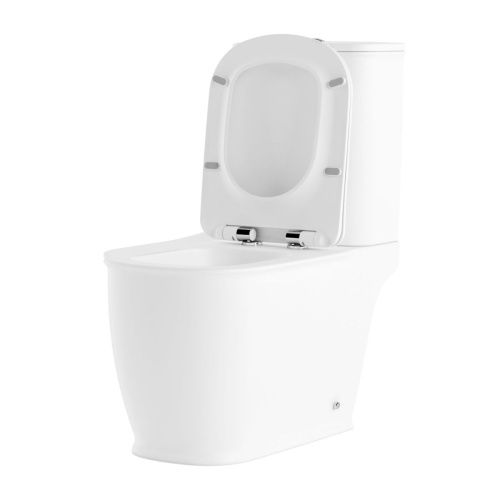 Унитаз-компакт напольный с бачком Lavinia Boho Bell pro 3301001N белый глянцевый с сиденьем микролифт каскадный смыв - фото 2