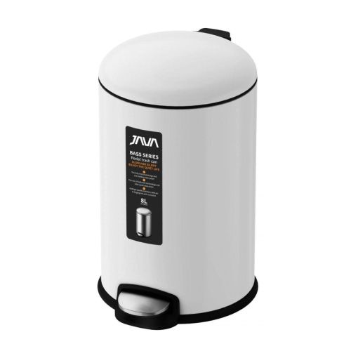 Ведро мусорное Java S-885-8W - фото 2