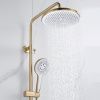 Душевая стойка Rose R3936G настенная цвет золото