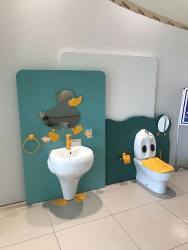 Чаша унитаза напольная Creavit DUCKY DC360-00CB00E-0000 цвет белый без бачка без сиденья душевой смыв - фото 4