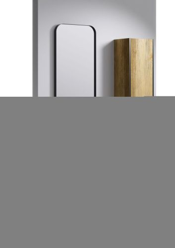 Зеркало Aqwella Y RM0205BLK 50х90 подвесное - фото 2