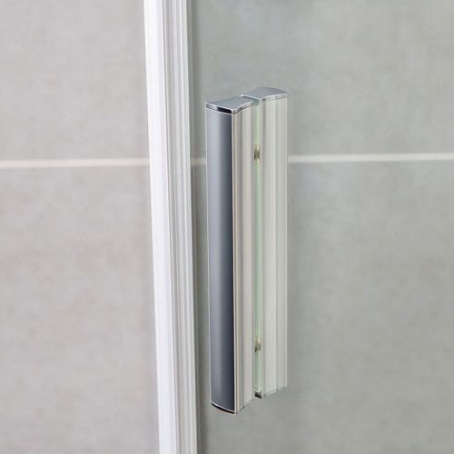 Душевой уголок Vincea Slim-U VSP-2SU900CL 90х90 стекло прозрачное профиль хром без поддона - фото 4