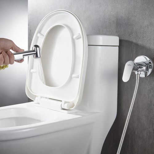 Гигиенический душ со смесителем Rossinka Rs45 RS45-51 хром - фото 2