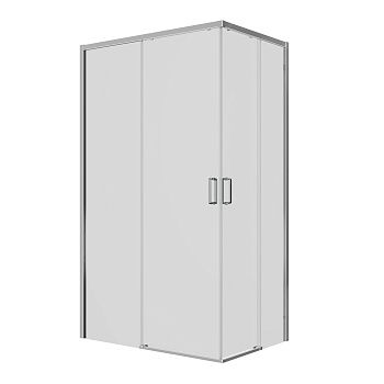 Душевой уголок Ambassador Queen 11011106L 120х80 стекло прозрачное профиль хром без поддона