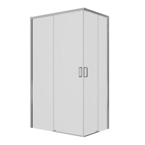 Душевой уголок Ambassador Queen 11011106L 120х80 стекло прозрачное профиль хром без поддона