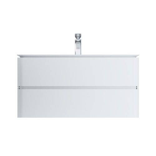 Тумба под раковину Am.Pm Sensation M30FHX1002WG 100х50 подвесная цвет белый - фото 2