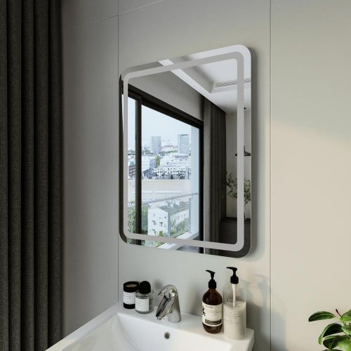 Зеркало с подсветкой Бриклаер Эстель 4627125414220 60х80 подвесное - фото 5