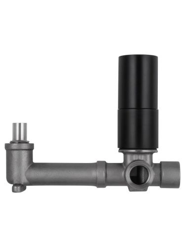 Смеситель для раковины Wonzon & Woghand WW-105-MB встраиваемый в стену черный - фото 5