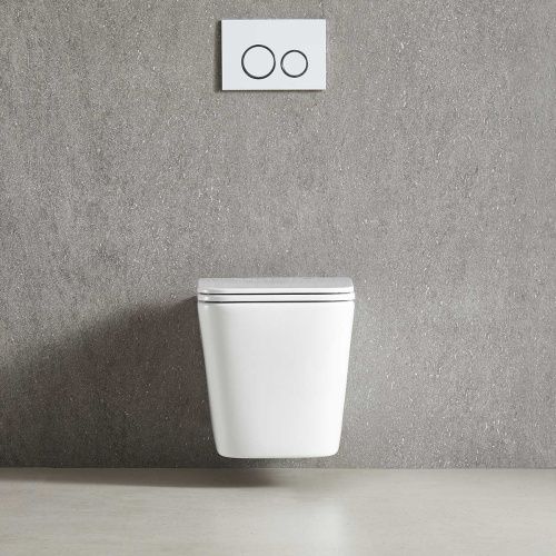 Унитаз подвесной Vincea Q-Line VT1-12T белый с сиденьем микролифт безободковый смыв торнадо - фото 3