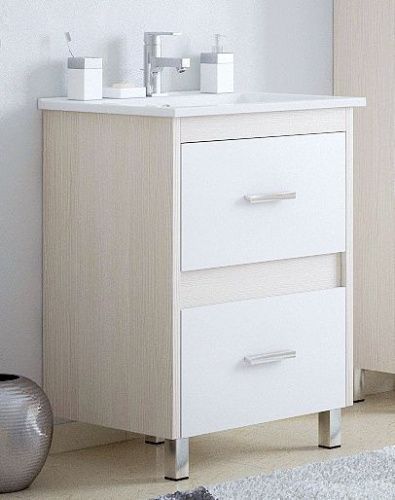 Тумба под раковину Corozo Верона SD-00000310 60х50 напольная цвет белый/бежевый