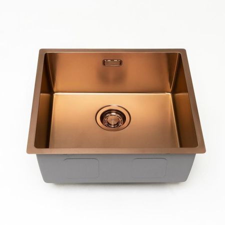 Кухонная мойка Grandex Aqua 5010862 50х45 цвет медь поверхность матовая