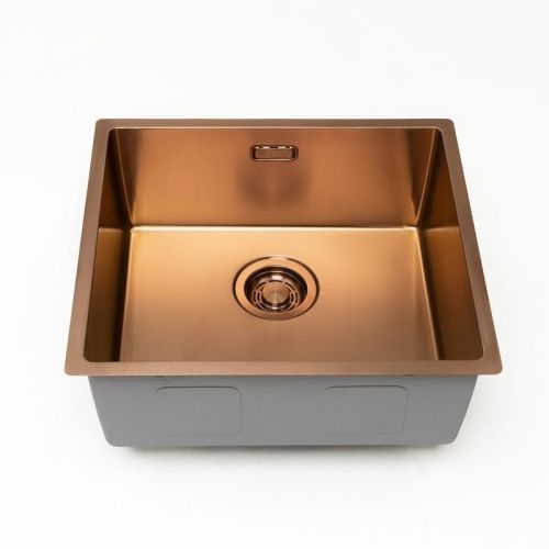 Кухонная мойка Grandex Aqua 5010862 50х45 цвет медь поверхность матовая - фото 2