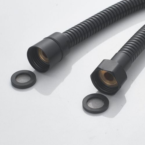 Душевая стойка Shevanik S4136H настенная цвет черный - фото 5