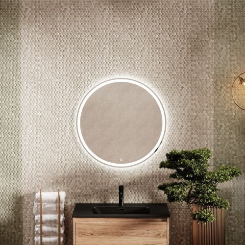 Зеркало с подсветкой Sancos Bella BE600 60х60 подвесное - фото 2