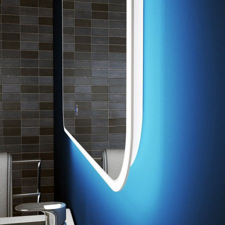 Зеркало с подсветкой и антизапотевателем Maretti Florenza FL1412080P11EL 120х80 подвесное