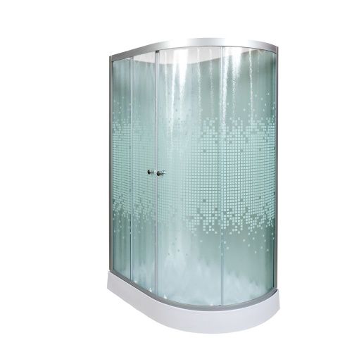 Душевая кабина AvaCan L902LNGM 120х80 асимметричная без крыши ориентация левая - фото 2