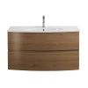 Тумба под раковину Cezares ELETTRA 55527 100х50 подвесная цвет коричневый