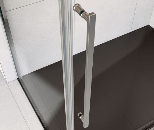 Душевой уголок Vincea Arno VSR-1A1014CL 140х100 стекло прозрачное профиль хром без поддона - фото 4