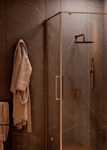 Душевая система Knotlor SS-26/RB встраиваемая в стену цвет бронза - фото 4