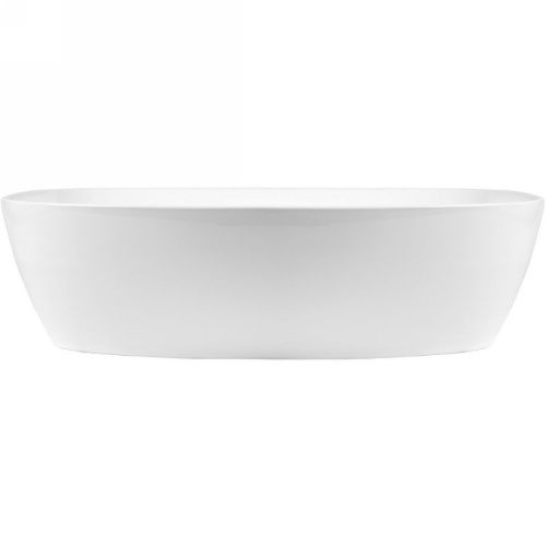 Раковина из сантехнического фарфора Bond Cube S54-608 60х40 накладная цвет черный без отверстий под смеситель - фото 3