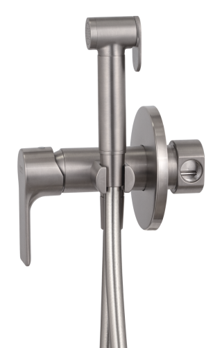 Гигиенический душ со смесителем Remer EY65WXV нержавеющая сталь - фото 4