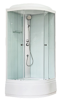 Душевая кабина Royal Bath CK RB90CK5-WT 90х90 четверть круга с крышей ориентация универсальная