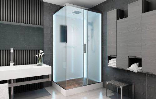 Душевая кабина AvaCan D119SLED 110х90 прямоугольная с крышей ориентация универсальная - фото 3