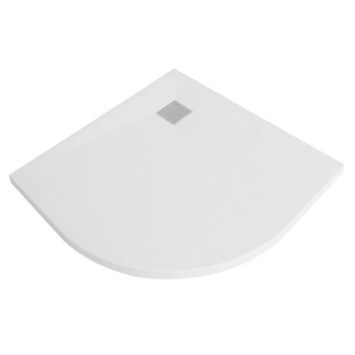 Душевой поддон из стеклопластика Wasserkraft Leine 35T 35T01 90х90 белый - фото 2