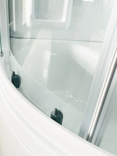 Душевая кабина Royal Bath ВК RB90BK2-T 90х90 четверть круга с крышей ориентация универсальная - фото 5