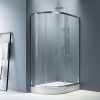 Душевой уголок Am.Pm Like W83UG-302U120MT 120х80 стекло прозрачное профиль хром без поддона