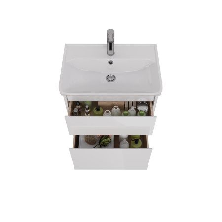 Тумба под раковину LeMark Combi LM03C60T 60х30 напольная цвет белый