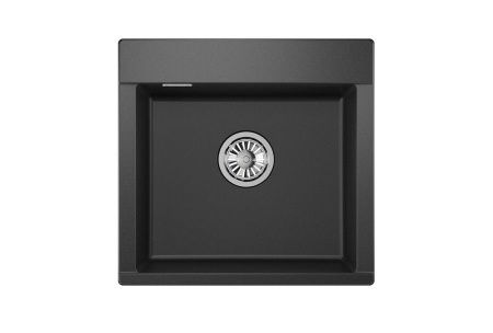 Кухонная мойка Granula 5201, ЧЁРНЫЙ 50х50 цвет черный поверхность матовая