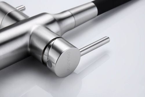 Смеситель для кухни Paulmark НИКЕЛЬ Sa213419-BS на мойку никель - фото 4