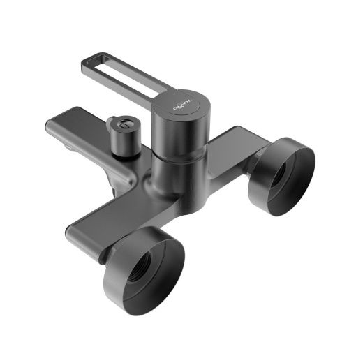 Смеситель для ванны Tokito KUDO TOK-KUD-1014 настенный черный - фото 2