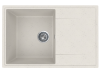 Кухонная мойка Uperwood ECON UPD-507 4010202108 75х50 цвет белый поверхность матовая