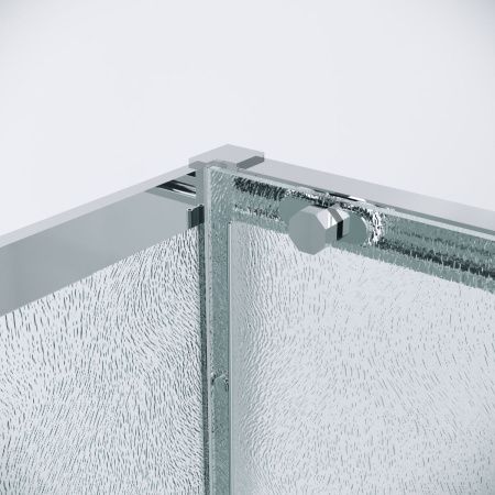 Душевой уголок Grossman Style 120.K33.05.1310.10.02 130х100 стекло шиншилла профиль хром без поддона