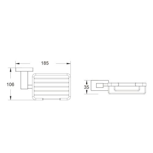 Мыльница Shevanik SG56G SG5604G - фото 3