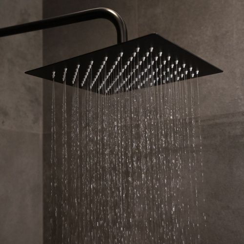 Душевая стойка Wasserkraft A27701 настенная цвет черный - фото 4