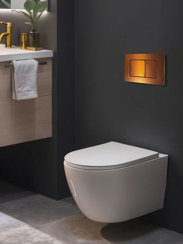 Клавиша смыва механическая AltroBagno Beni aggiuntivi AltroBagnoPFP003FQ цвет розовый - фото 2