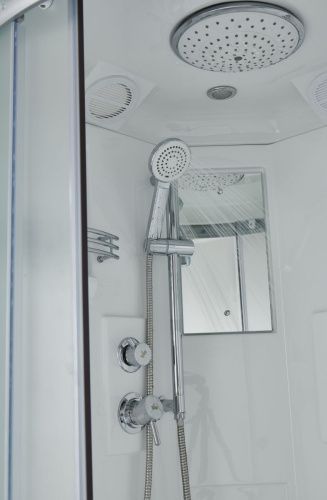 Душевая кабина Timo Standart T-5520R Г/М-T-CT55 120х85 асимметричная с крышей ориентация правая - фото 3