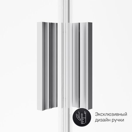 Душевой уголок Am.Pm Gem W90G-404-120290-MT 120х90 стекло прозрачное профиль хром без поддона