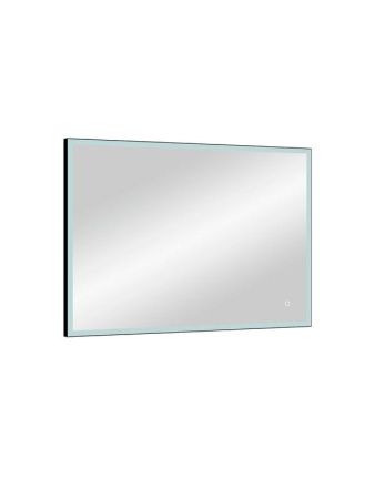 Зеркало Continent Solid Black ЗЛП1607 100х80 подвесное