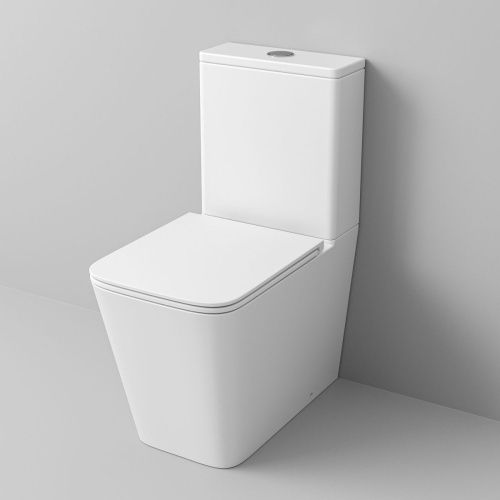 Унитаз напольный с бачком Grossman Торнадо GR-4418MSQ белый с сиденьем микролифт безободковый смыв торнадо - фото 5