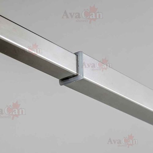 Душевая перегородка AvaCan MC120MT 120х200 стекло матовое профиль хром - фото 5