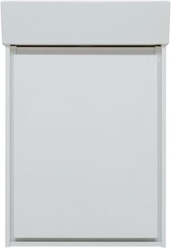 Тумба под раковину Aquanet Милан 00339962 40х20 подвесная цвет белый - фото 2