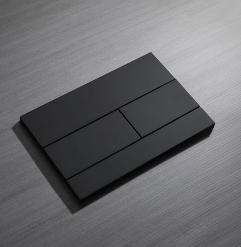 Клавиша смыва механическая Wonzon & Woghand WW-IB235-MB цвет черный - фото 3