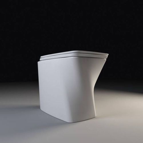 Чаша унитаза приставная Azzurra Hera HEVCTPE00000BI цвет белый без сиденья безободковая душевой смыв