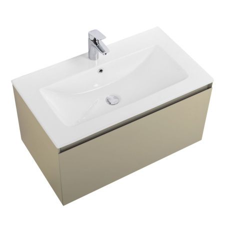 Тумба под раковину Art&Max Latina AM-Latina-800-1C-SO-BGM 80х50 подвесная цвет бежевый