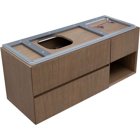 Тумба под раковину Allen Brau Infinity 1.21005.NO 120х50 подвесная цвет коричневый