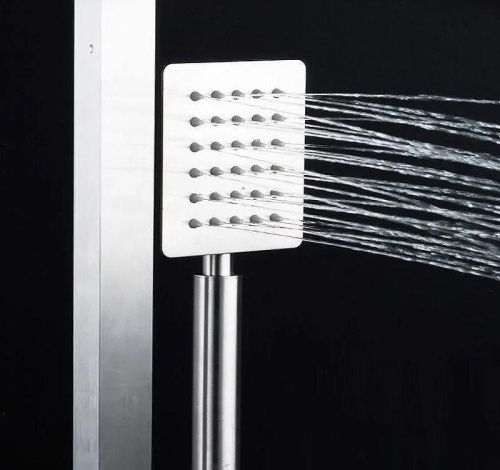 Душевая стойка ALMAes ECO GK-0328 настенная цвет хром - фото 5